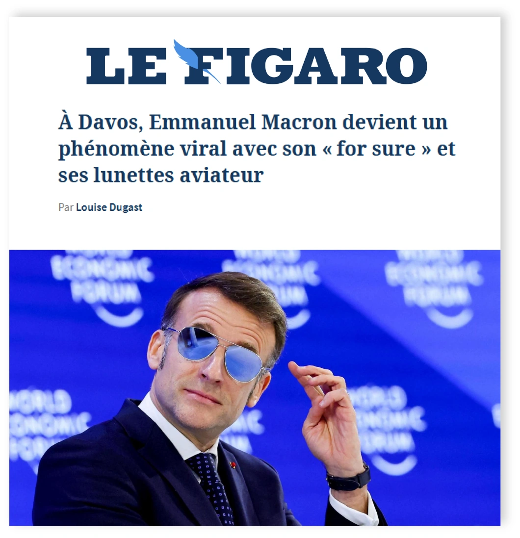 Le Figaro — Pacific S01 à Davos